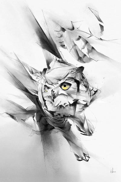 Wise Dodge by Alexis Marcou multi panel art