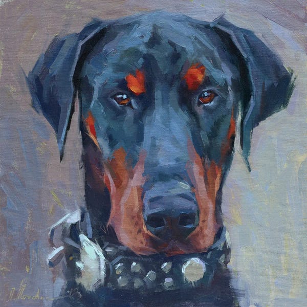 Doberman Pinschers: Doberman by Alex Movchun