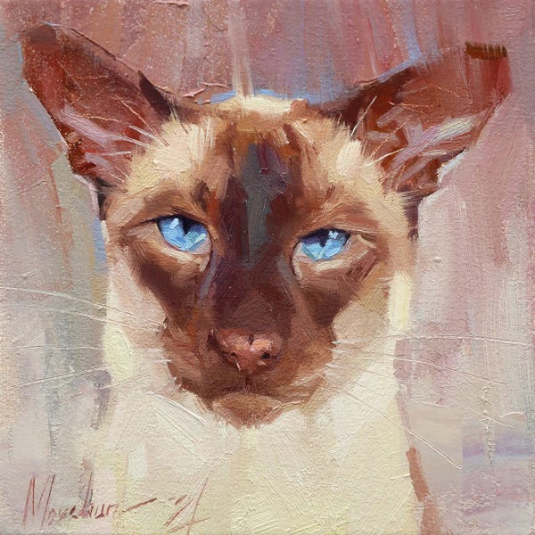 Alex Movchun: Siamese Cat by Alex Movchun