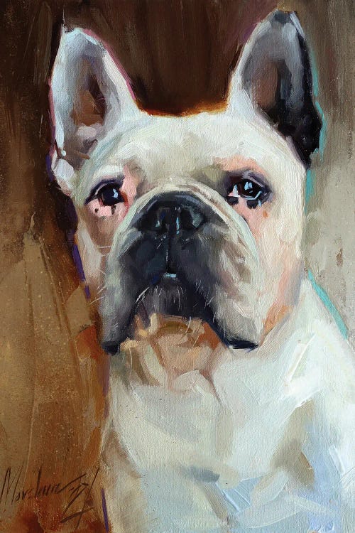 Bulldog by Alex Movchun wall art