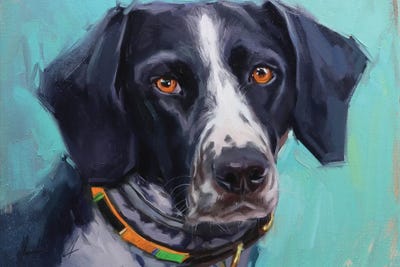 Black And White Pet by Alex Movchun multi panel art