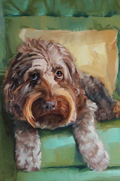 Alex Movchun: Fluffy Dog by Alex Movchun