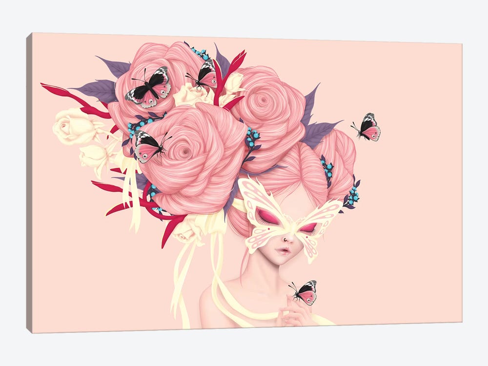 Fairy Rose by Anne Martwijit 1-piece Art Print