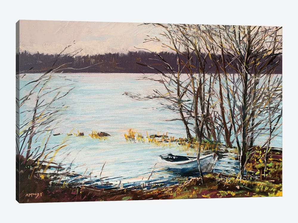 Winter Loch by Andrew Moodie 1-piece Canvas Artwork