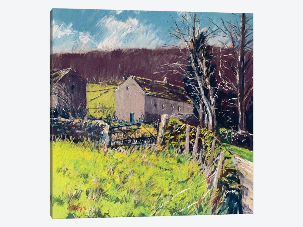 Corner Farm by Andrew Moodie 1-piece Canvas Print