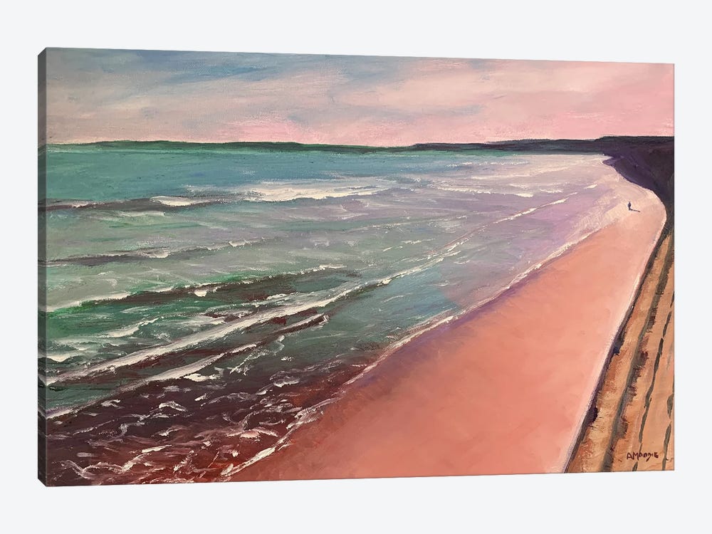 Filey Bay by Andrew Moodie 1-piece Canvas Print