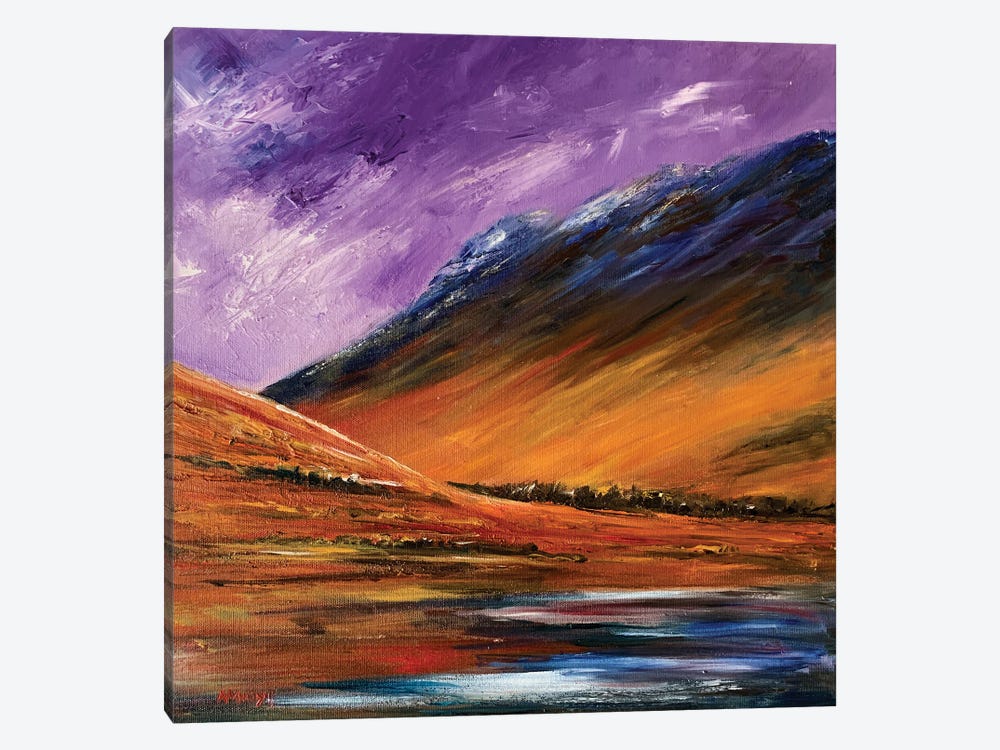 Glowing Glen by Andrew Moodie 1-piece Canvas Print