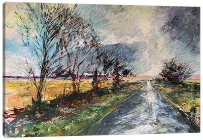 Moors Road Canvas Art Print - Andrew Moodie