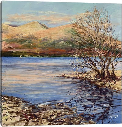 Loch Lomond And Beinn Dubh Canvas Art Print - Andrew Moodie