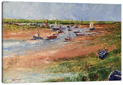 Morning Tide Canvas Art Print - Andrew Moodie