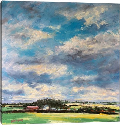 Passing Clouds Canvas Art Print - Andrew Moodie