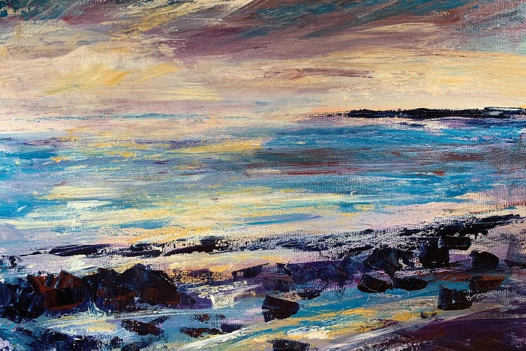 Rocks And Sea by Andrew Moodie wall art