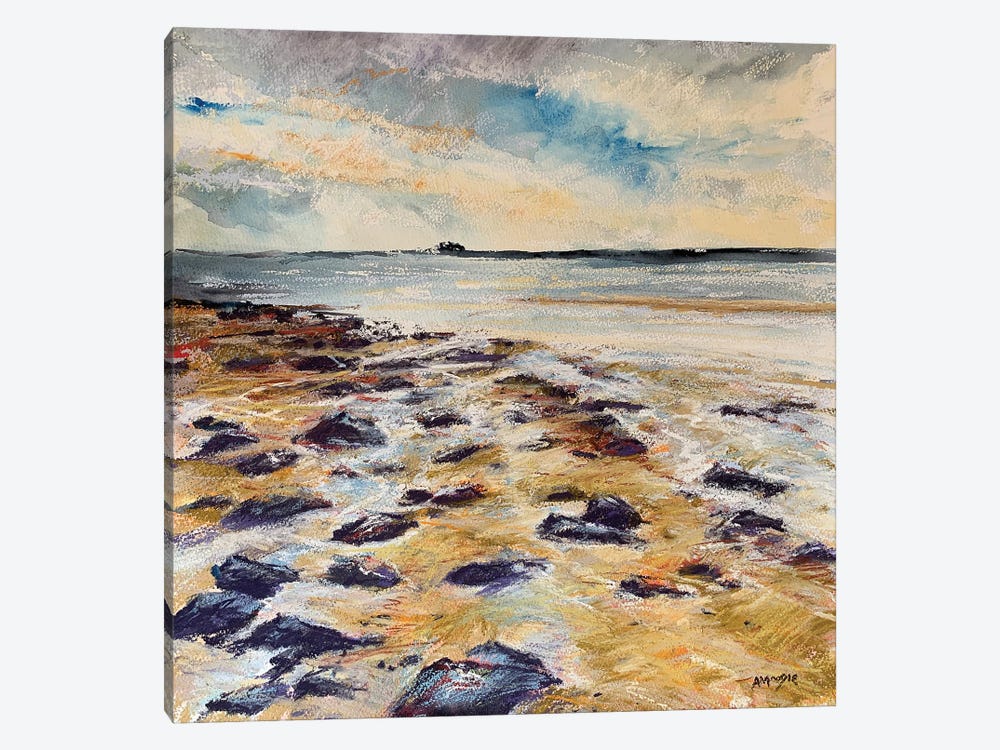 Rocky Shore by Andrew Moodie 1-piece Canvas Wall Art
