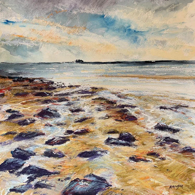 Rocky Shore by Andrew Moodie wall art