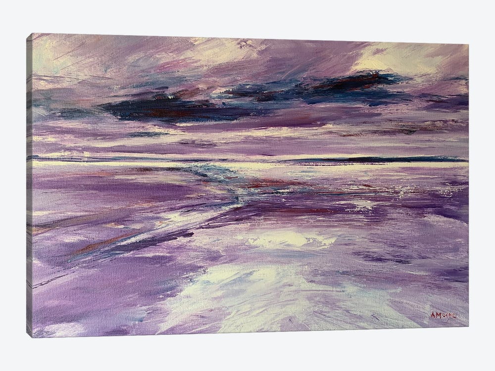 Ross Sands In Purple by Andrew Moodie 1-piece Art Print