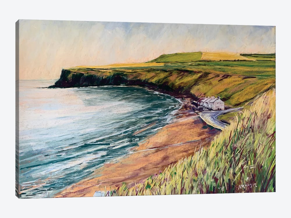 Saltburn In Sun by Andrew Moodie 1-piece Canvas Artwork