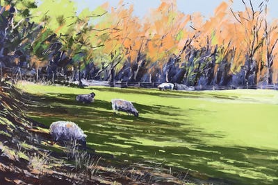 Shaded Corner Canvas Art by Andrew Moodie iCanvas