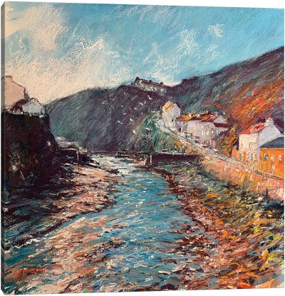 Sparkling Beck Canvas Art Print - Andrew Moodie