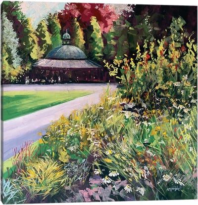Sunshine In The Gardens Canvas Art Print - Andrew Moodie