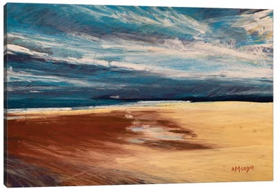 Swept Sands Canvas Art Print - Andrew Moodie