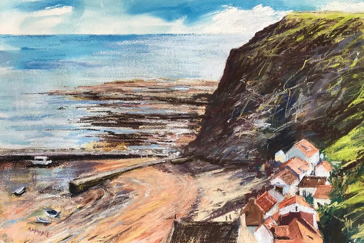 The Beach At Staithes