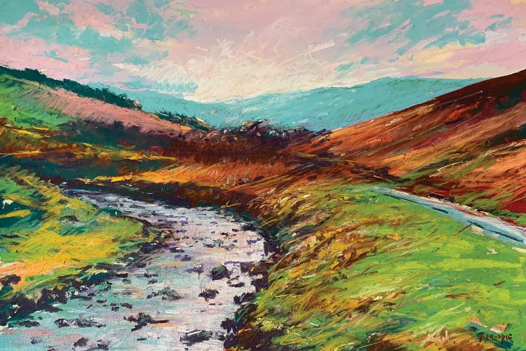 The River Turns by Andrew Moodie wall art