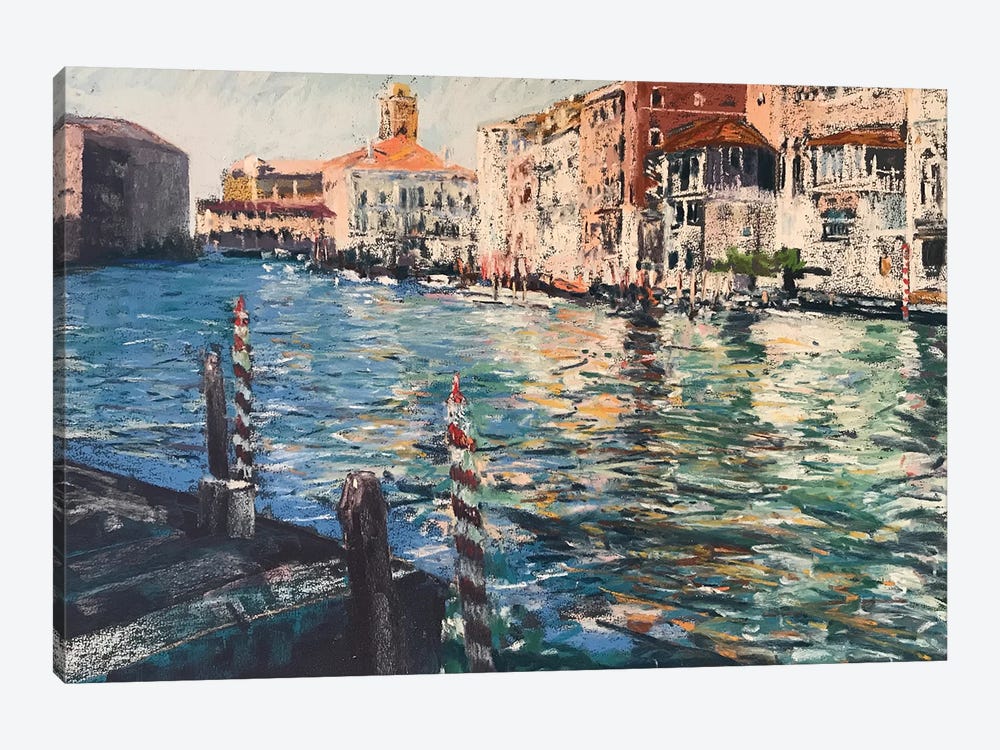 Venetian Waters by Andrew Moodie 1-piece Canvas Art Print