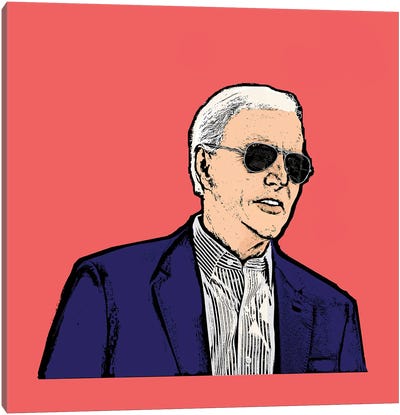 Biden Canvas Art Print - Similar to Andy Warhol