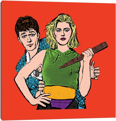 Buffy Canvas Art Print - Amy May Pop Art