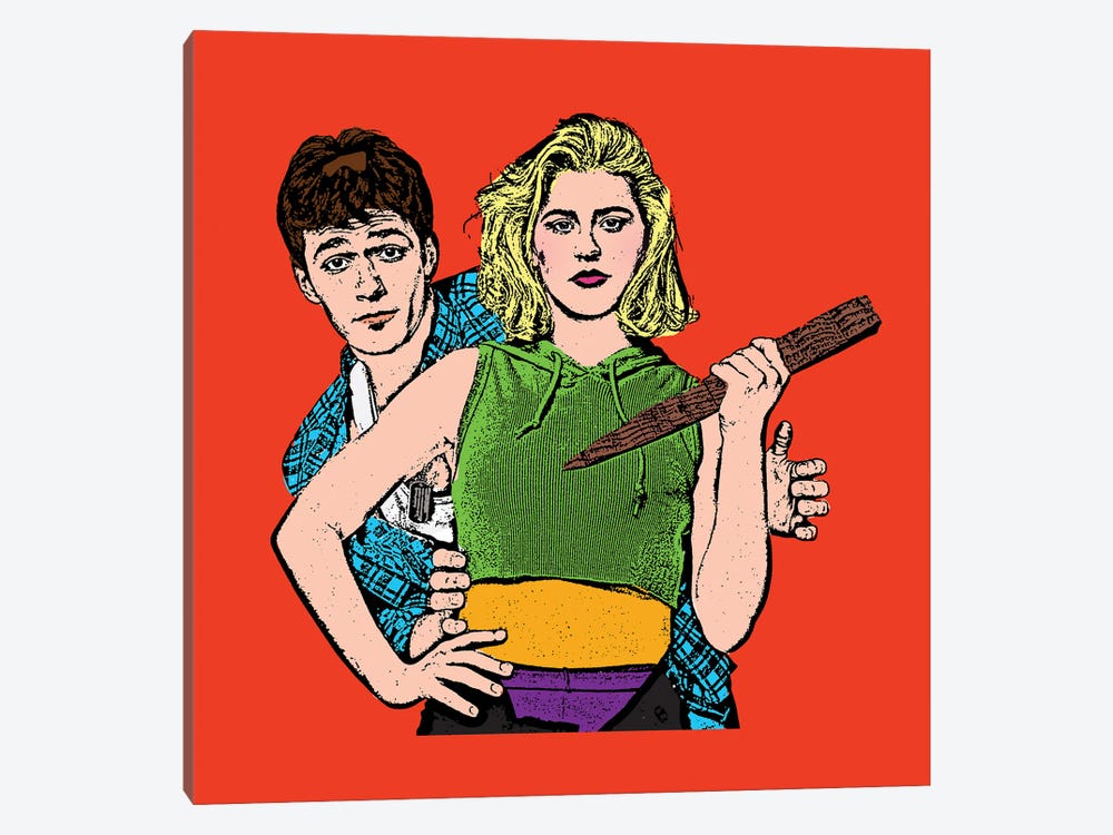 Buffy by Amy May Pop Art 1-piece Canvas Print