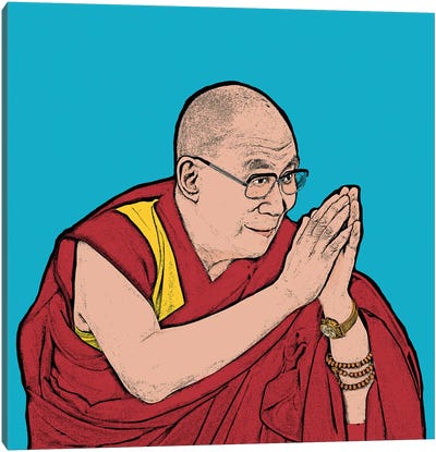 Dalai Lama Canvas Art Print - Dalai Lama