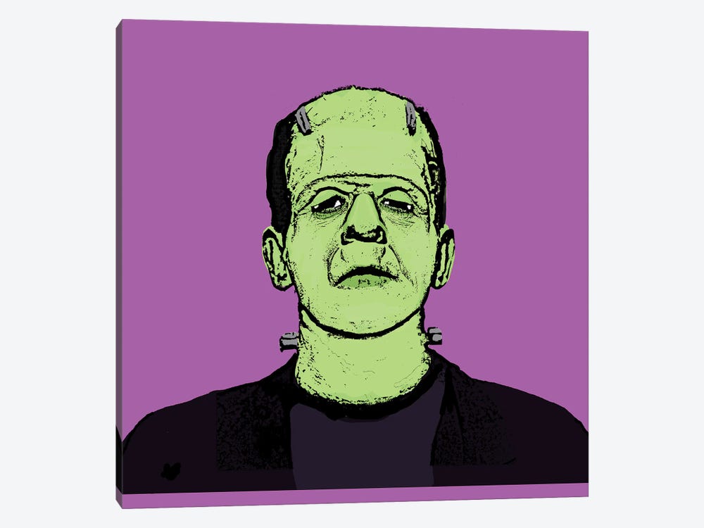 Frankenstein Monster by Amy May Pop Art 1-piece Canvas Art