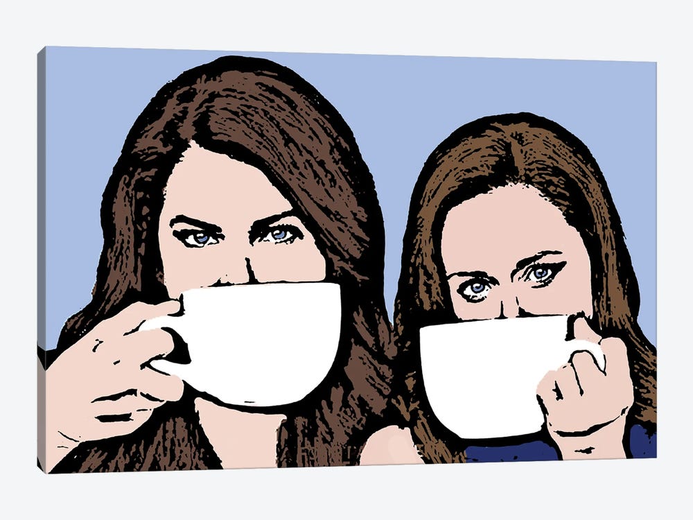 Gilmore Girls by Amy May Pop Art 1-piece Canvas Art Print