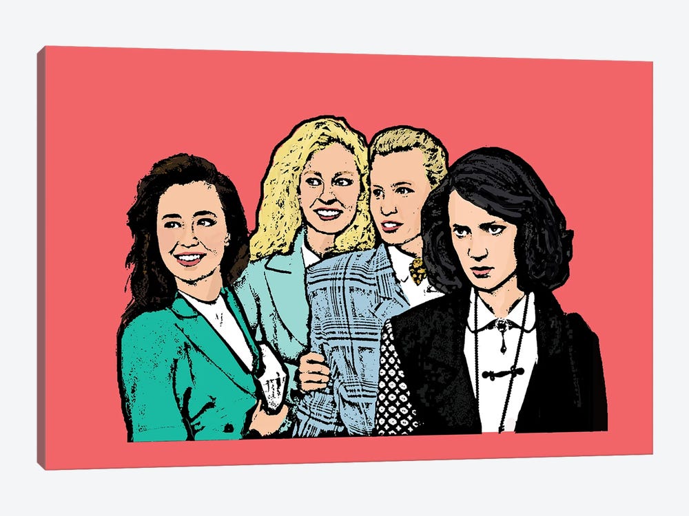 Heathers by Amy May Pop Art 1-piece Canvas Wall Art