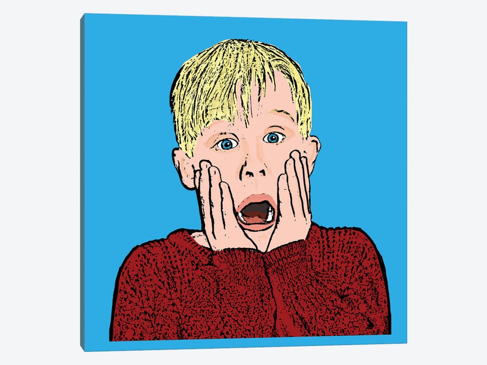 sløring grænseflade mover Home Alone Kevin Canvas Art Print by Amy May Pop Art | iCanvas
