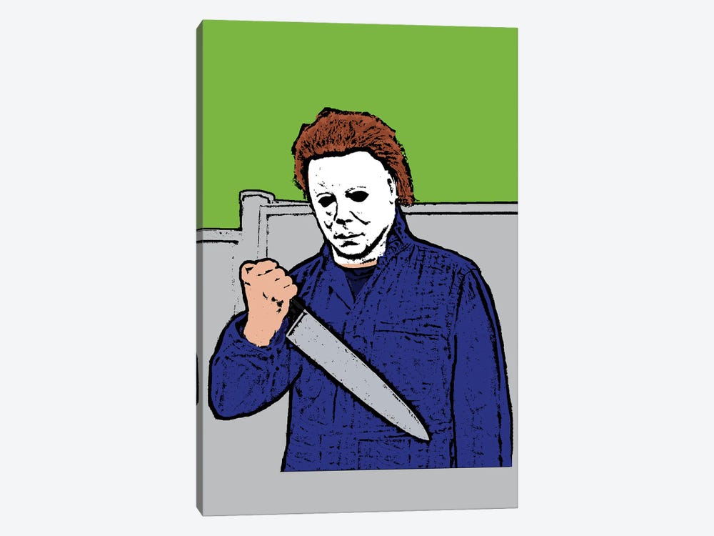 Michael Myers by Amy May Pop Art 1-piece Canvas Art Print