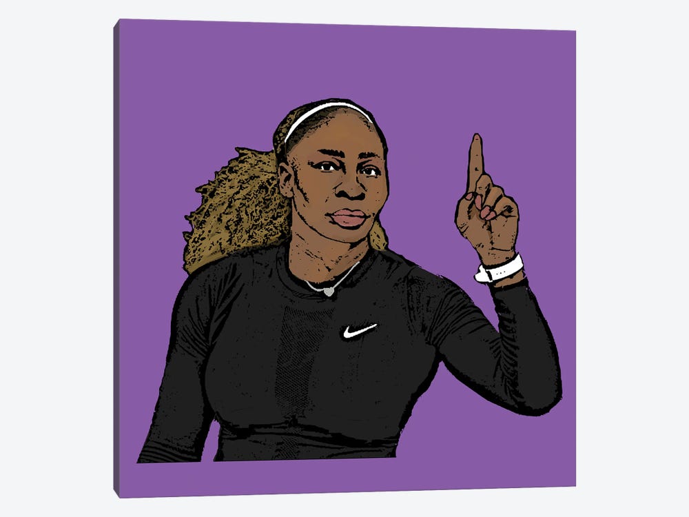 Serena by Amy May Pop Art 1-piece Canvas Art Print