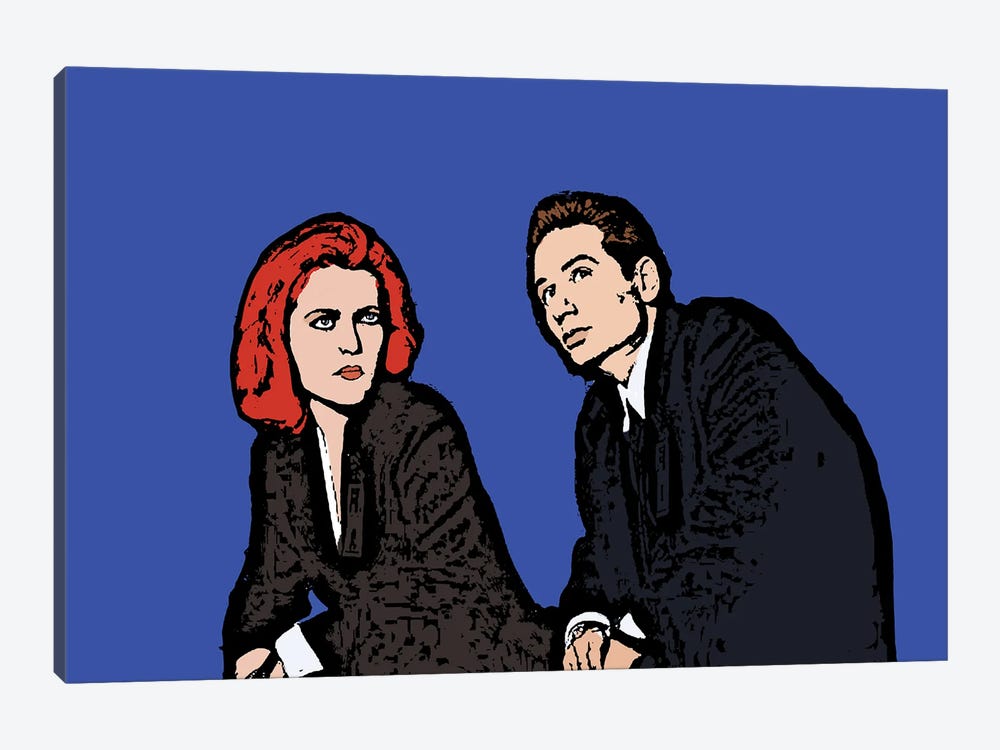X Files by Amy May Pop Art 1-piece Canvas Art