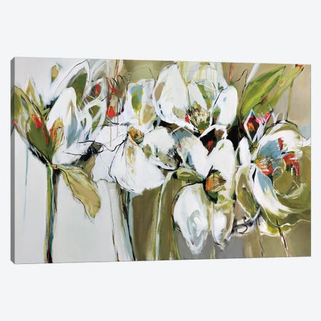 Spring Blooms Canvas Print #AMZ13} by Angela Maritz Canvas Art Print