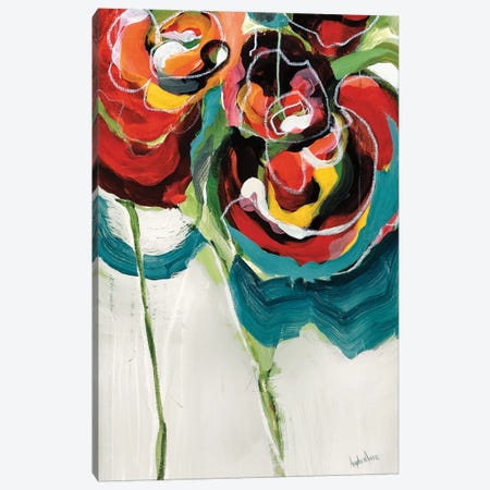 Wasabi Rose I Canvas Print #AMZ15} by Angela Maritz Canvas Art