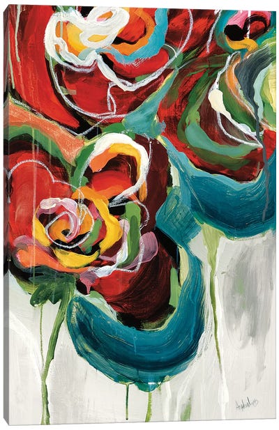 Wasabi Rose II Canvas Art Print