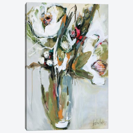 Blooming In November  Canvas Print #AMZ1} by Angela Maritz Canvas Art
