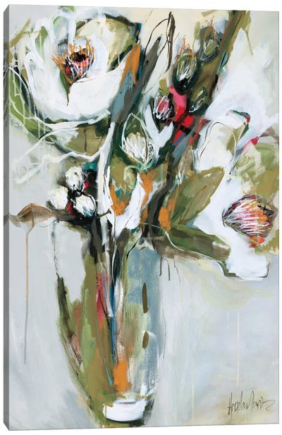 Blooming In November  Canvas Art Print - Large Modern Art