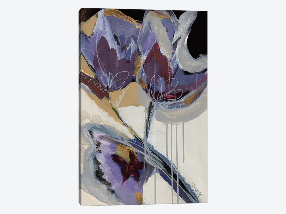 Floral Impressions I by Angela Maritz 1-piece Canvas Art Print
