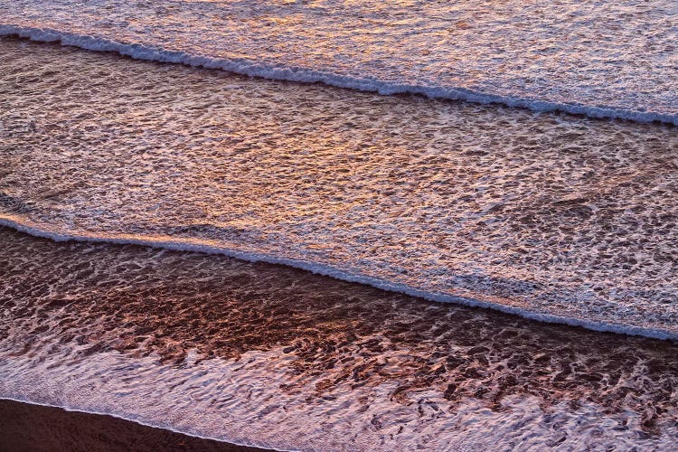 USA, California, La Jolla, Wave patterns at Black's Beach