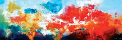 Hiding Below The Edge Of The Universe by Andrada Anghel canvas print