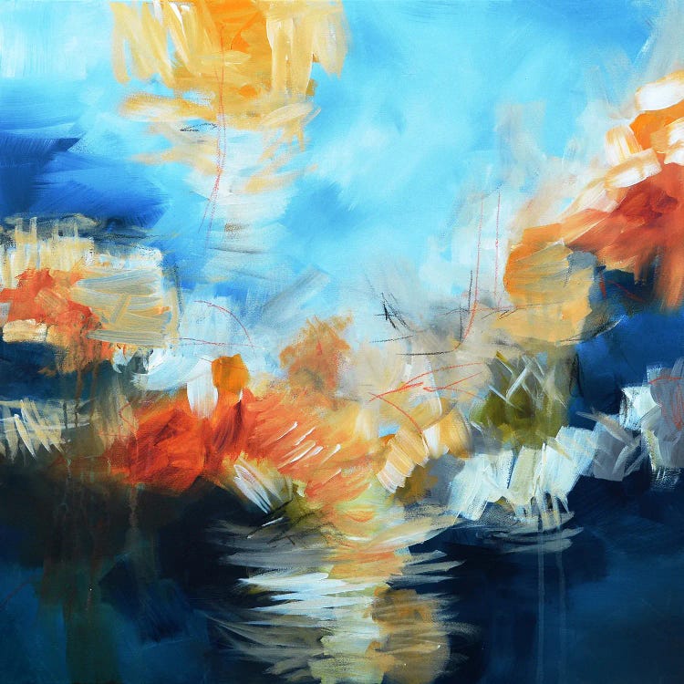 Floral Tide II by Andrada Anghel wall art