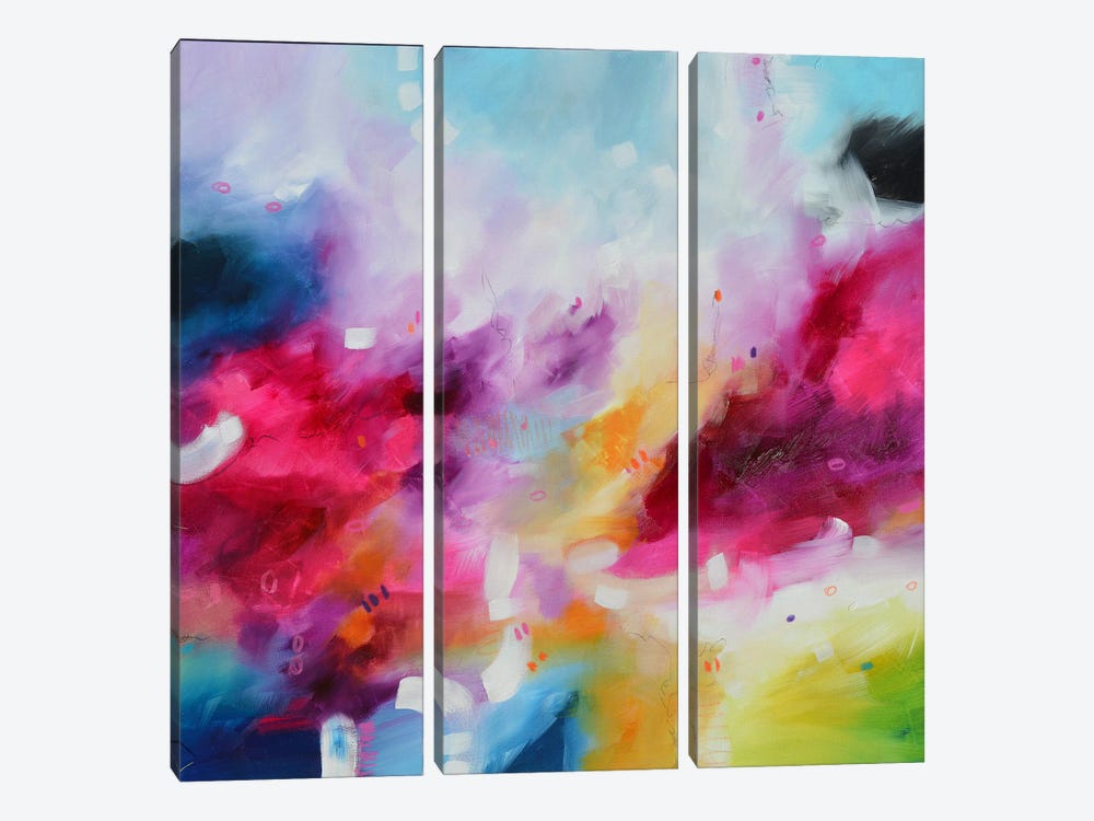 The Need For Pink Roses by Andrada Anghel 3-piece Canvas Artwork