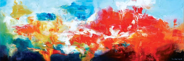 Hiding Below The Edge Of The Universe by Andrada Anghel wall art