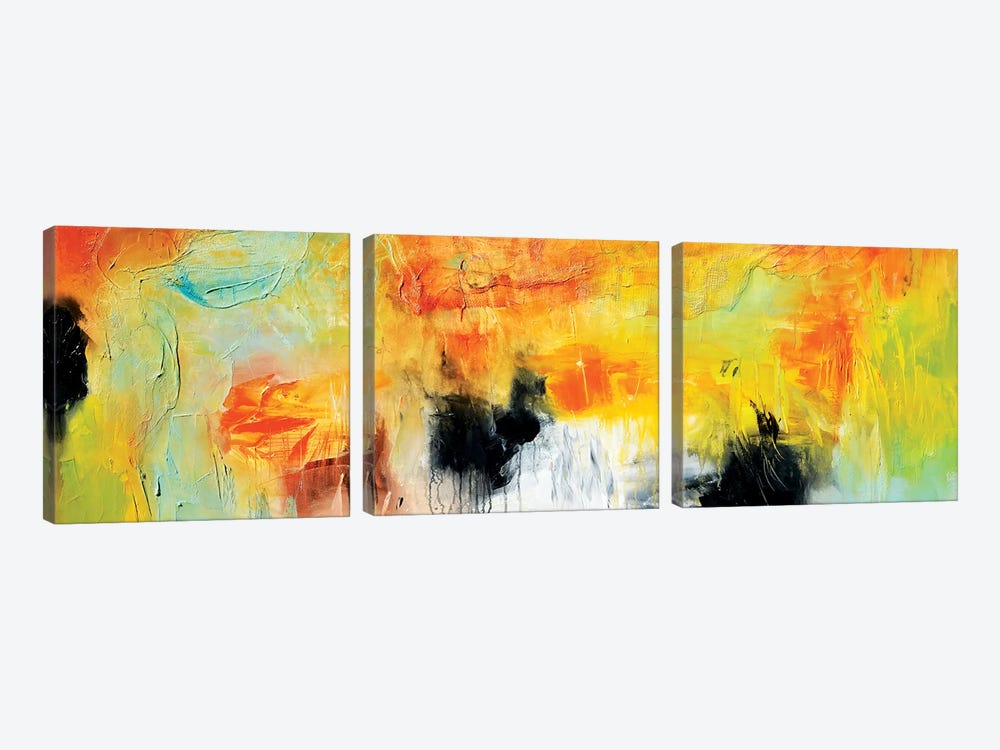 Blind Date I by Andrada Anghel 3-piece Canvas Print